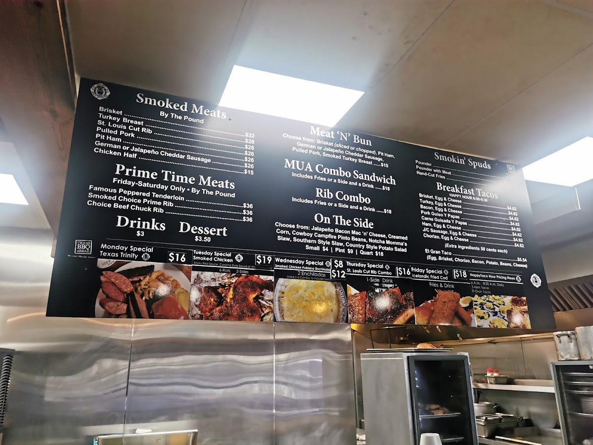 Meat U Anywhere BBQ Menu - Image 1